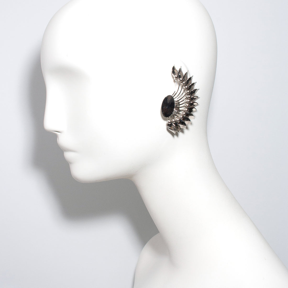 1950s Silver Ear Climber Cuff