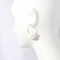 GARDENIA EARRING