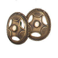 SOUTHWEST OVAL EARRING