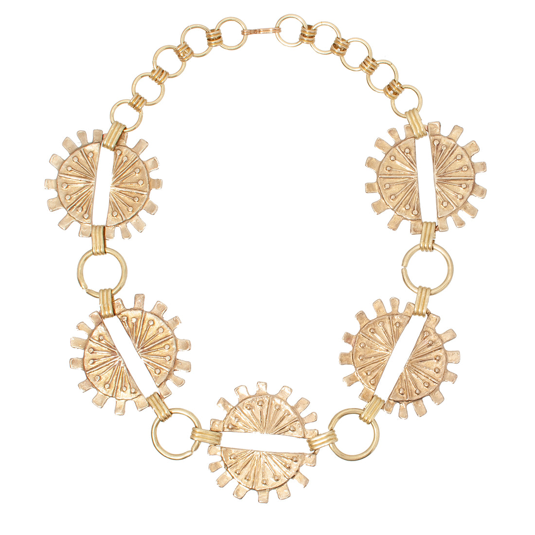 SUNDIAL COLLAR NECKLACE