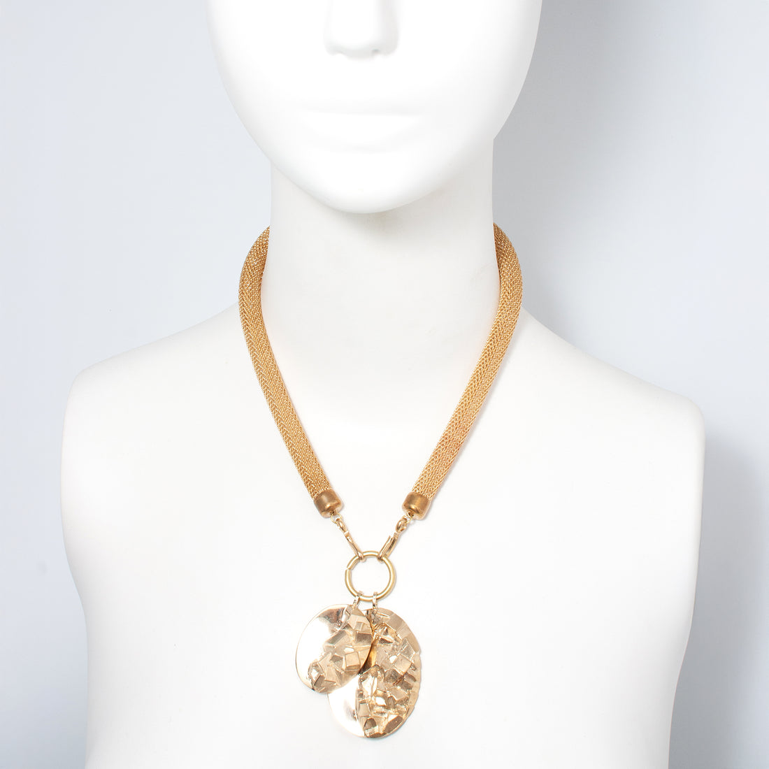 PYRITE CHARM NECKLACE