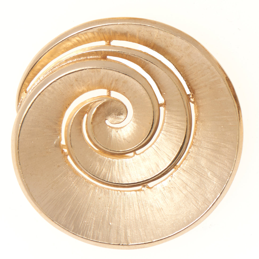 LARGE SWIRL BROOCH