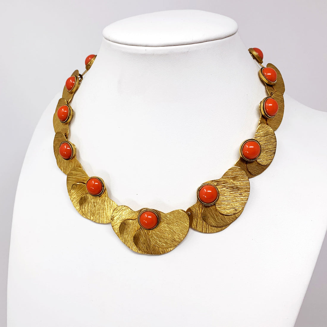 SILVANA CORAL PETAL  NECKLACE