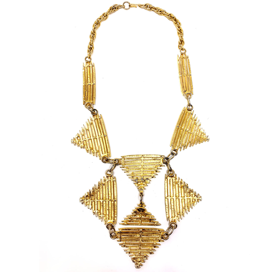 KENNETH JAY LANE STRATA NECKLACE