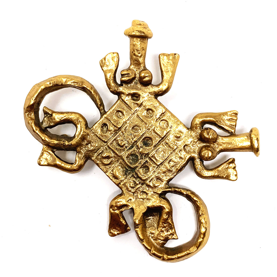 ALVA CROCODILE BROOCH