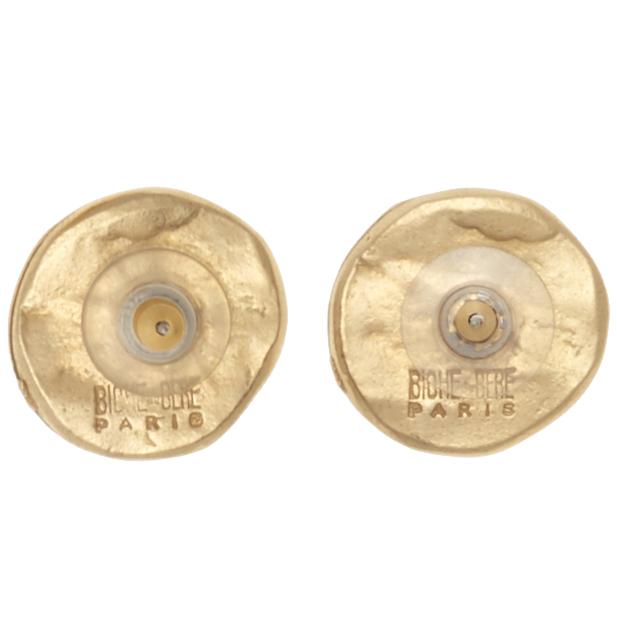 ORGANIC COIN EARRING