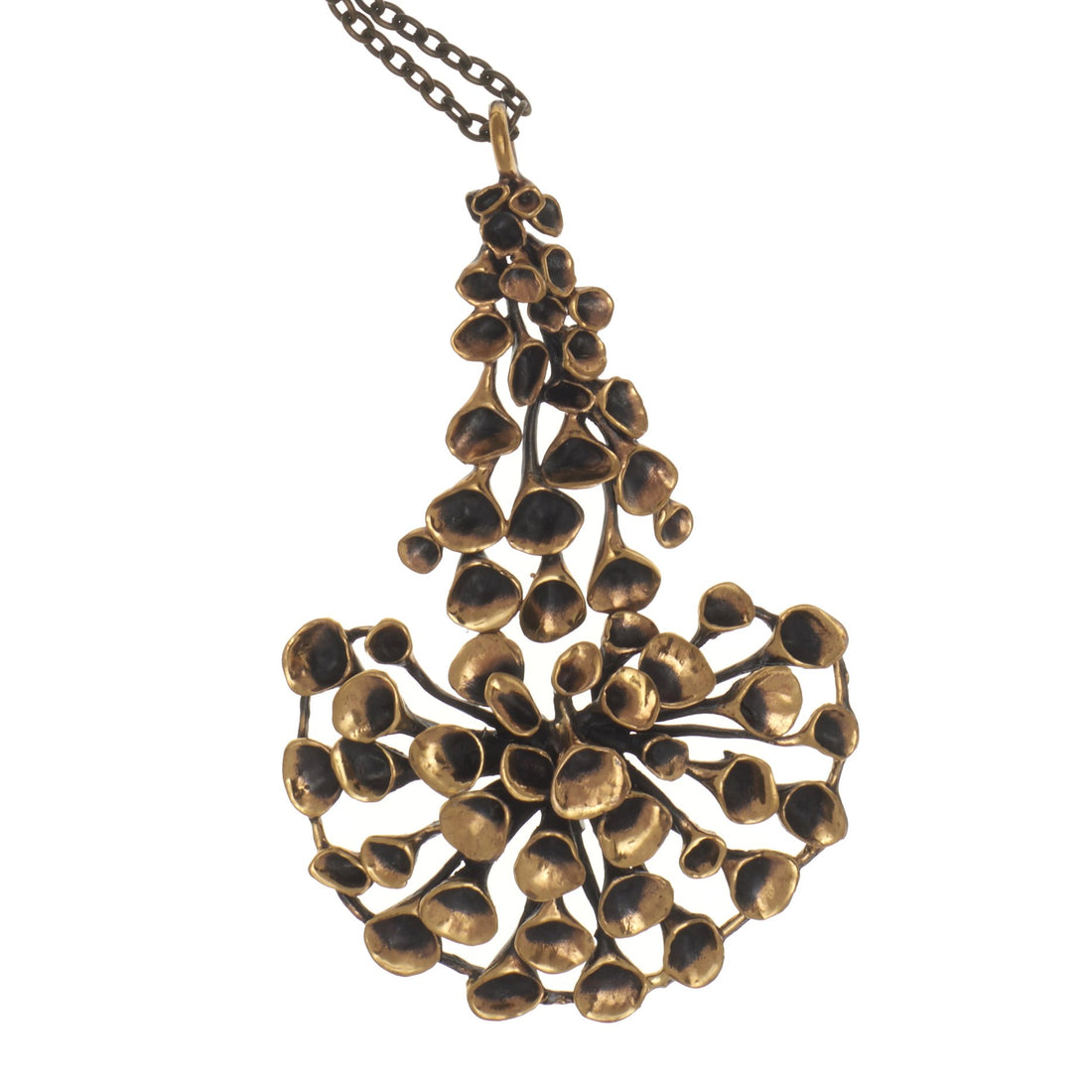 MODERNIST FLORAL PENDANT
