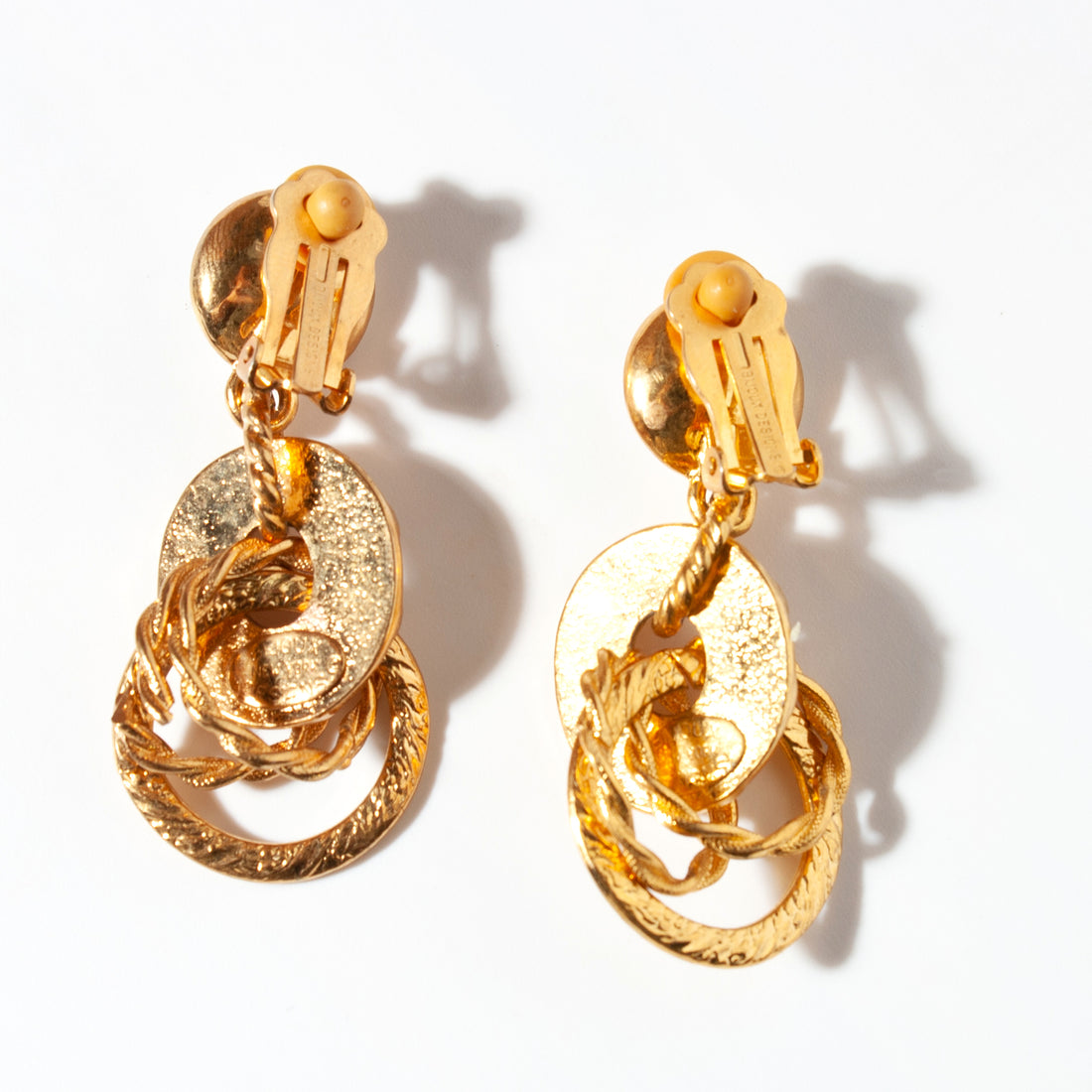 BIJOUX DESIGNS CRYSTAL RINGS EARRING