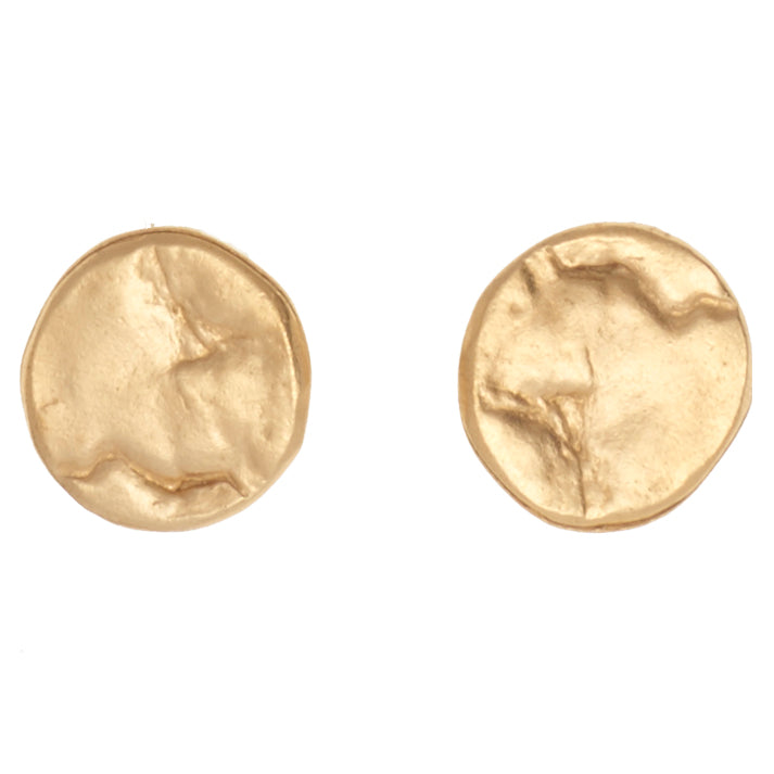 ORGANIC COIN EARRING