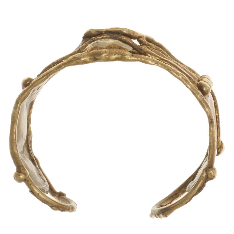 ARTISAN BRUTALIST CUFF BRACELET