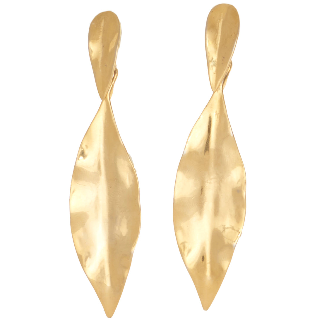 LEAF DROP EARRINGS
