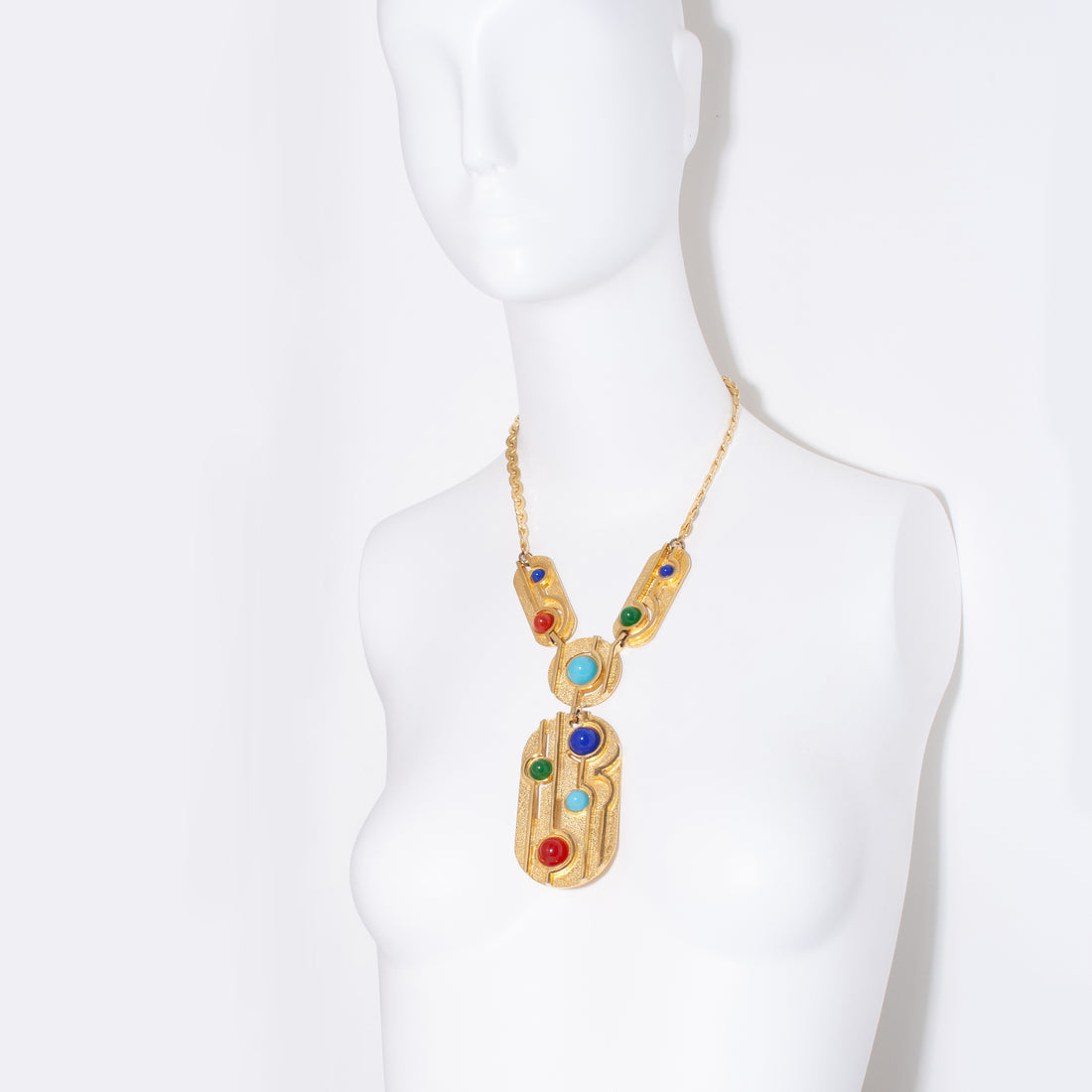 MODERNIST MULTI-COLOR NECKLACE