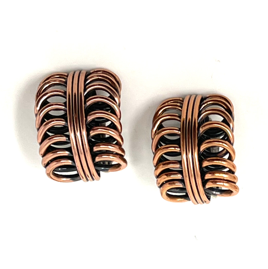 COPPER LOOP RENOIR EARRING