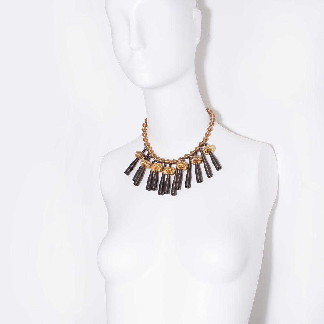 COILED STATEMENT NECKLACE