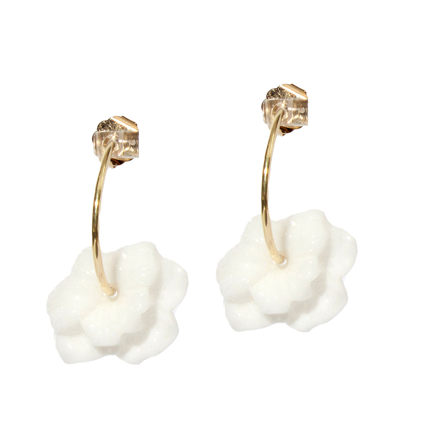 GARDENIA EARRING