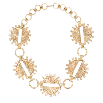SUNDIAL COLLAR NECKLACE