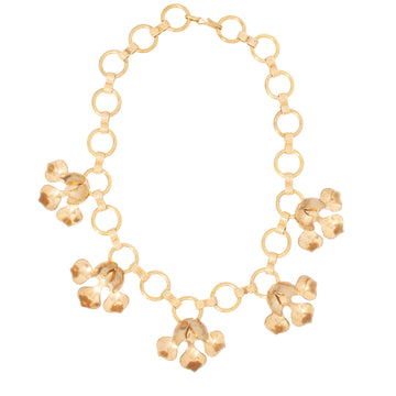 ORCHID CHARM NECKLACE