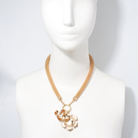 FLORAL CHARM NECKLACE