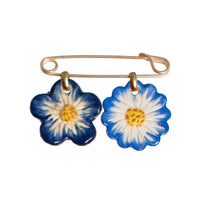 FLORAL DUO BROOCH