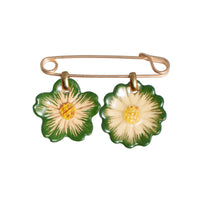 FLORAL DUO BROOCH