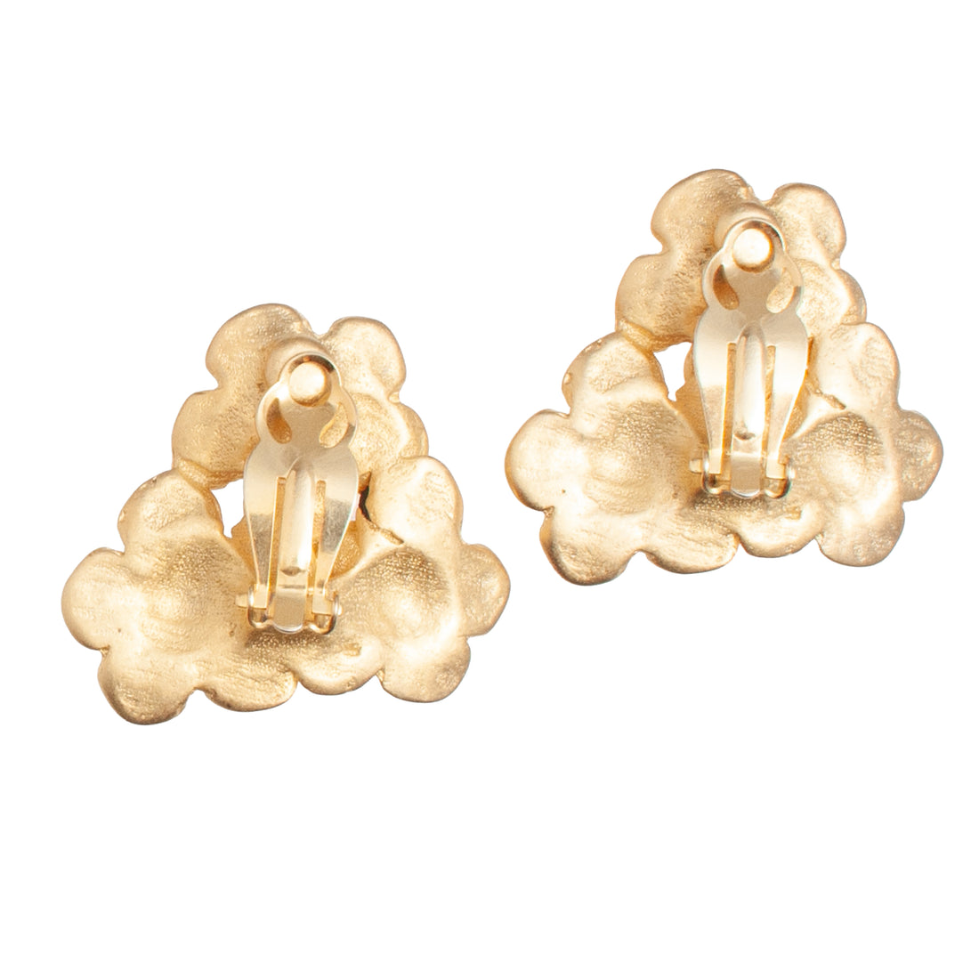 ROSE TRIO CLIP EARRING