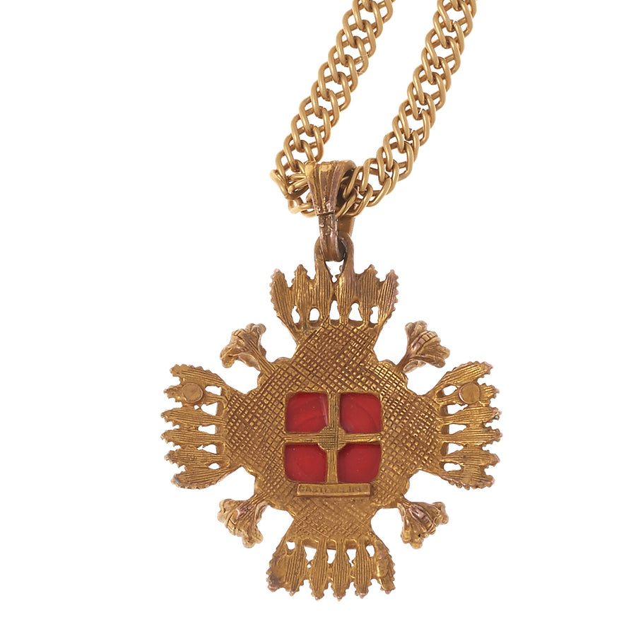 CASTLECLIFF SOUTHWEST: TALISMAN PENDANT IN RED