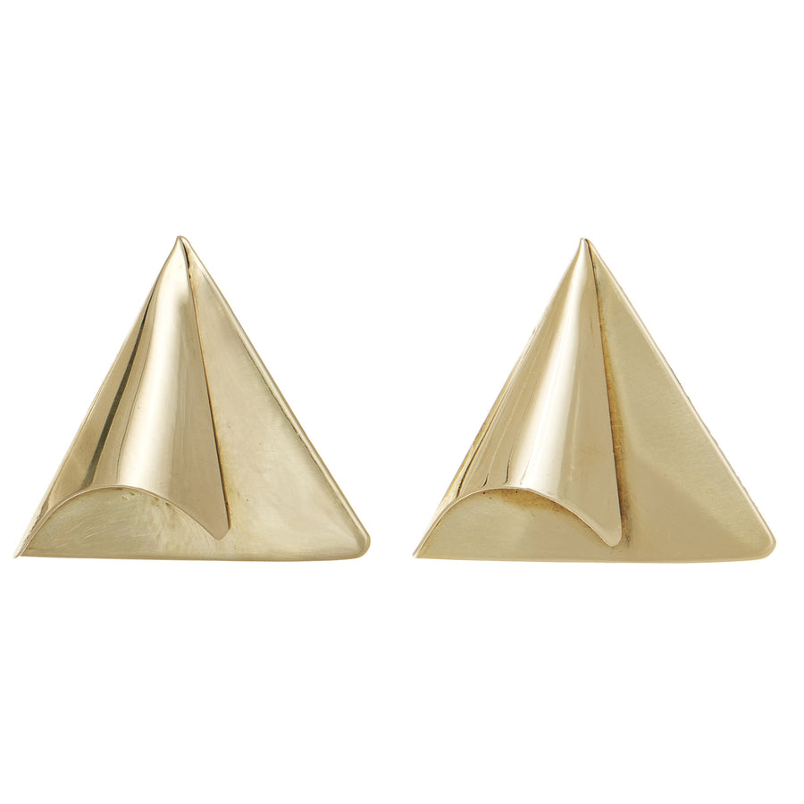 TRIANGLE FOLD EARRING