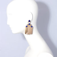 LUXOR EARRING // CORAL