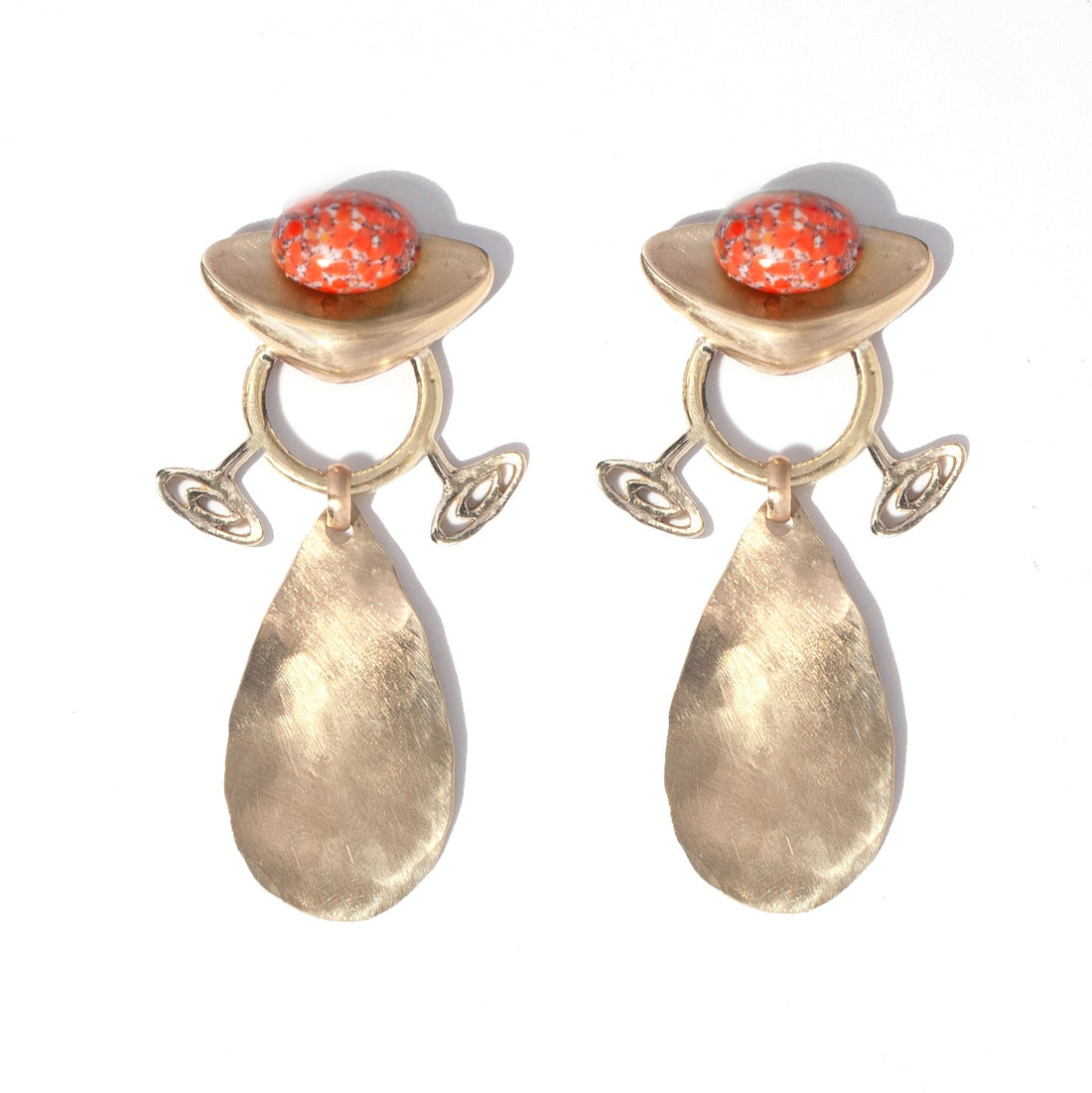 AIDA EARRING // CORAL