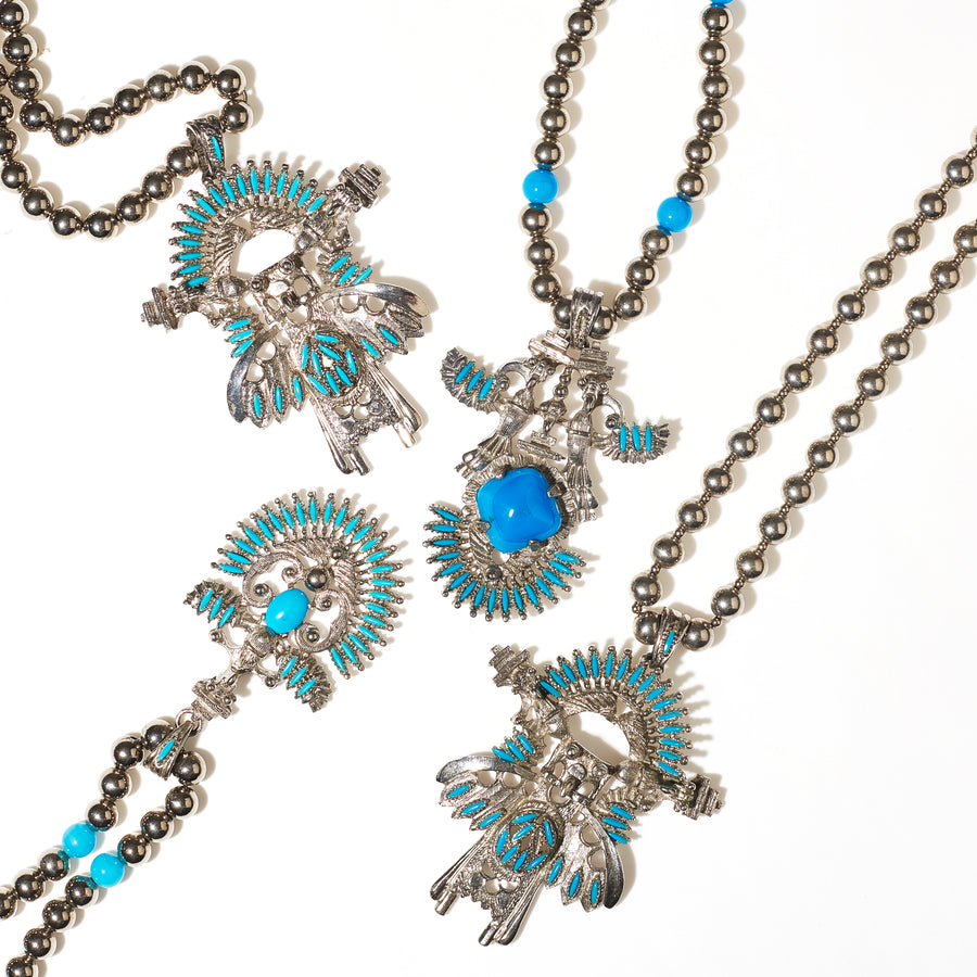 CASTLECLIFF SOUTHWEST: KACHINA NECKLACE