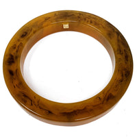 TORTOISE RESIN BANGLE