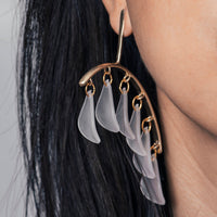 RAVEN EARRING - FROSTED